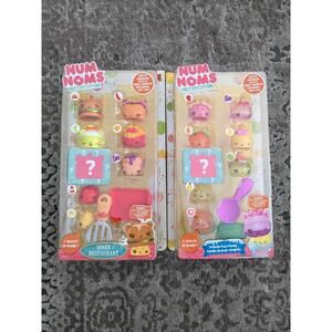 NUM NOMS Series 2 Scented Diner Restaurant AND Freezie Pops Family Pack Set NEW